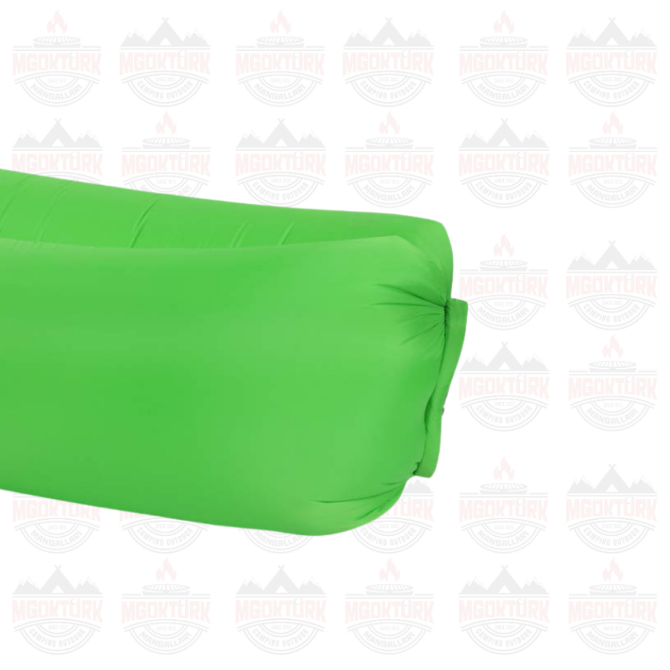 Andoutdoor Pratik Şişme Şezlong Yeşil