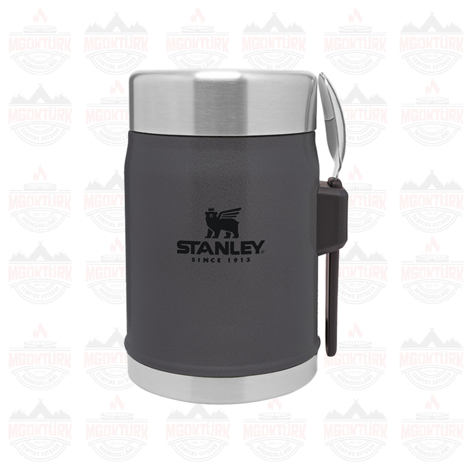 The Legendary Food Jar + Spork 0.4L / 14oz Charcoal 10-09382-082 / 6939236418256