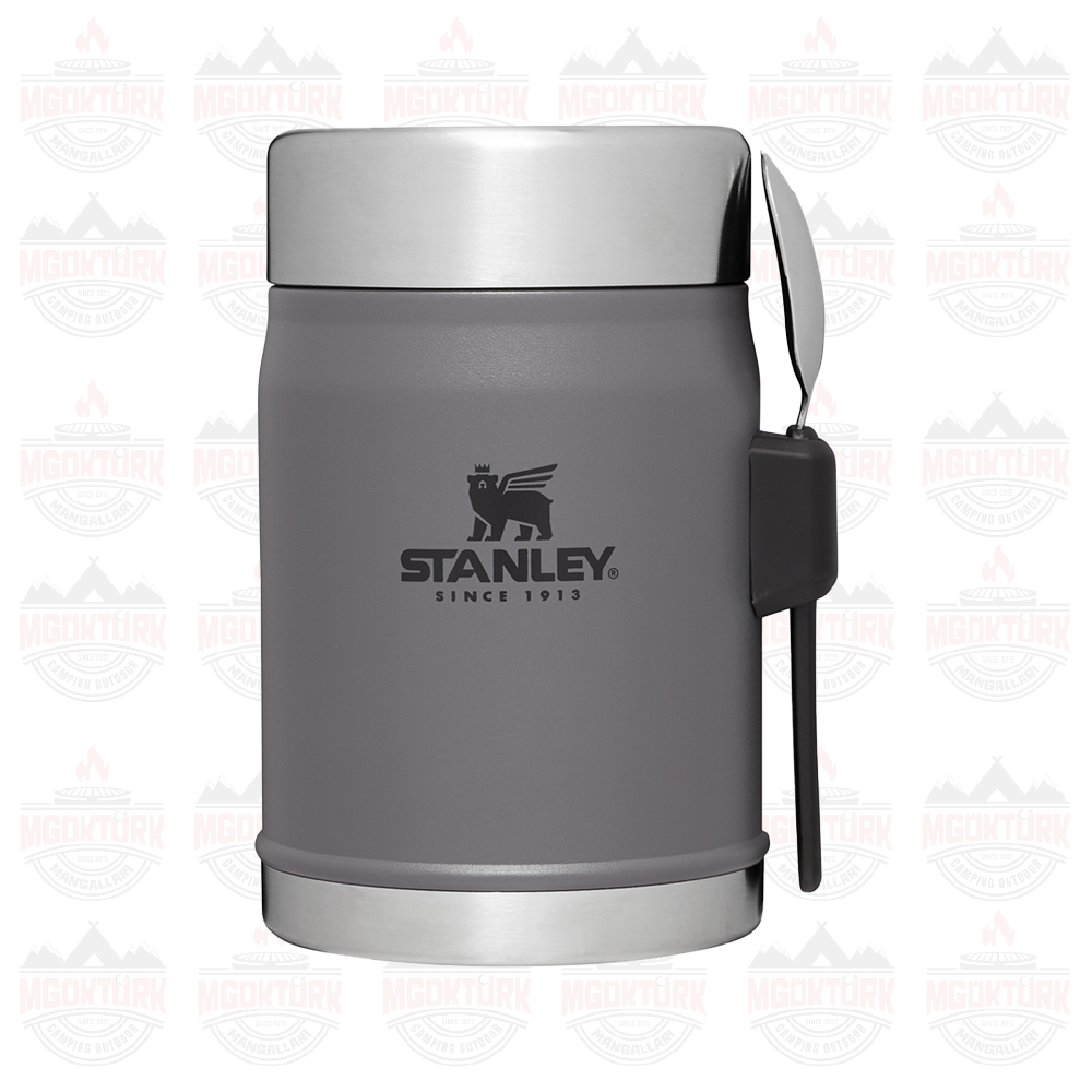 The Legendary Food Jar + Spork 0.4L / 14oz Charcoal 10-09382-082 / 6939236418256