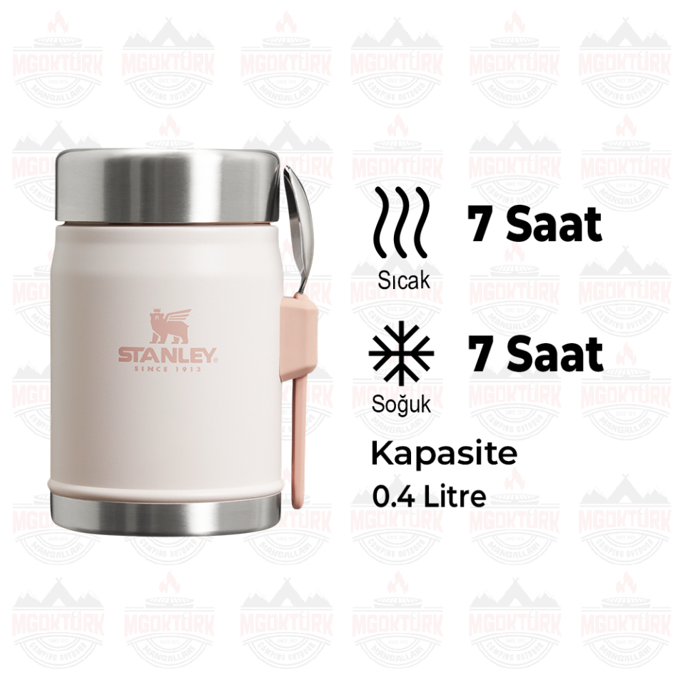 The Legendary Food Jar + Spork 0.4L / 14oz Rose Quartz 10-09382-106 / 1210001957787