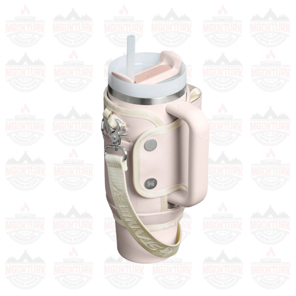 The All-Day  Quencher Carry-All 0.89L / 30oz  Rose Quartz