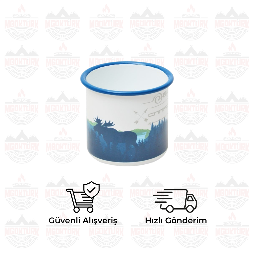CAMPOUT EMAYE KUPA BEYAZ DOĞA