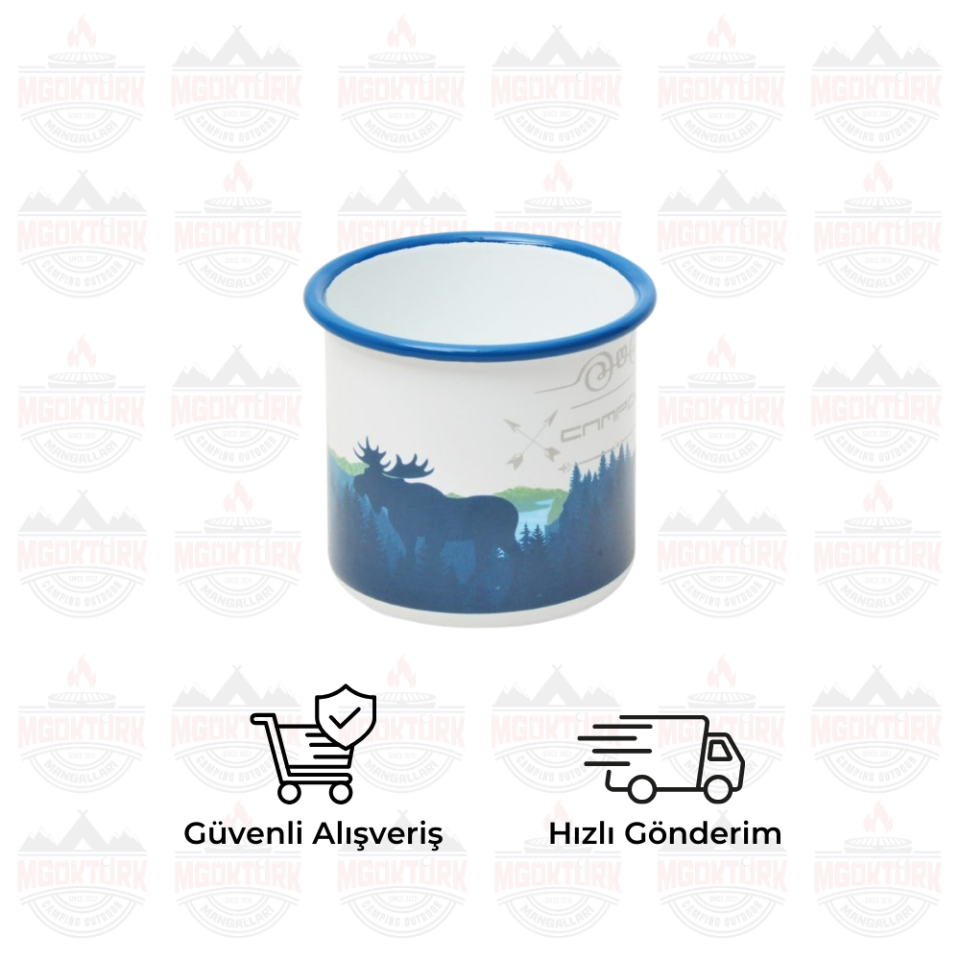 CAMPOUT EMAYE KUPA BEYAZ DOĞA