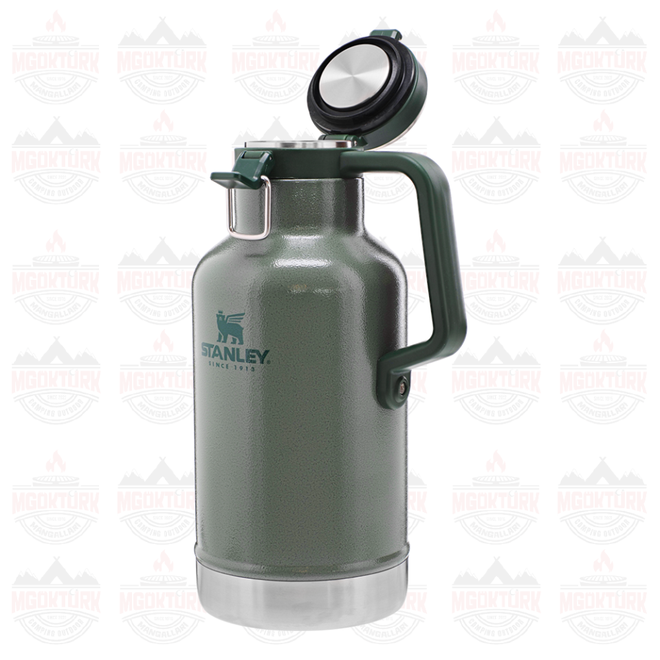 The Easy-Pour Growler 1.9L / 64oz Hammertone Green 10-01941-067 / 6939236348287