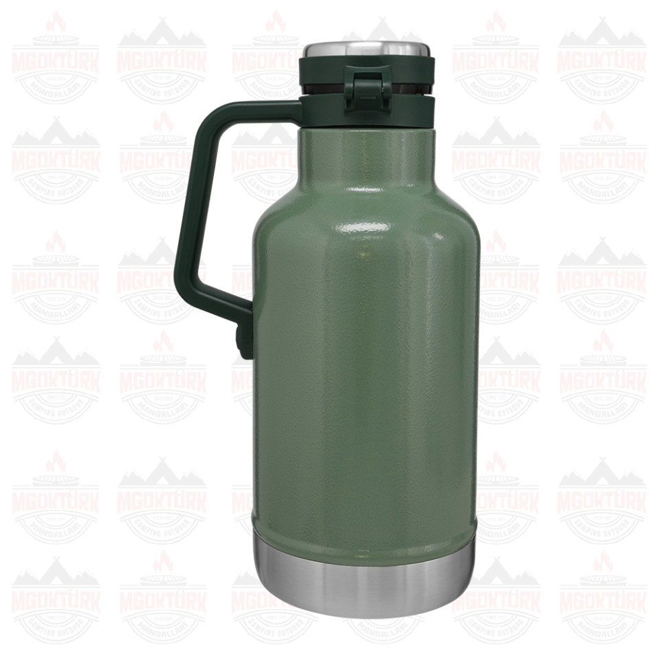 The Easy-Pour Growler 1.9L / 64oz Hammertone Green 10-01941-067 / 6939236348287