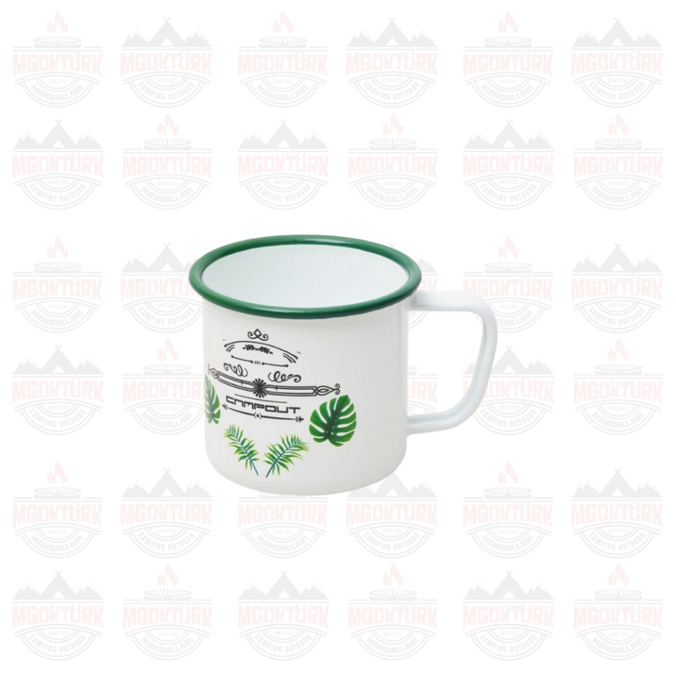 EMAYE KUPA BEYAZ KARAVAN