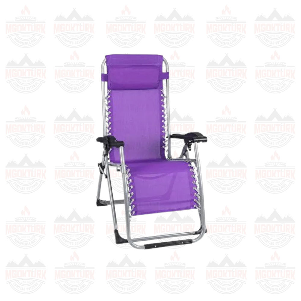 AndOutdoor Teline Katlanır Şezlong