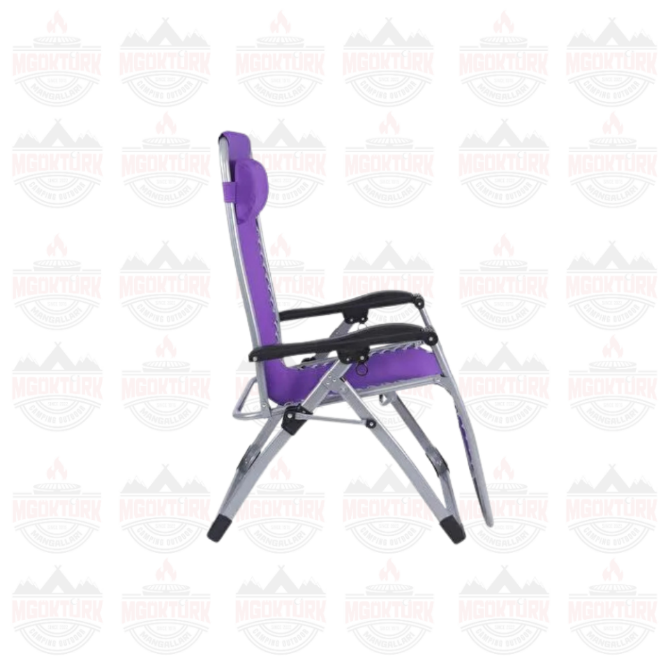 AndOutdoor Teline Katlanır Şezlong