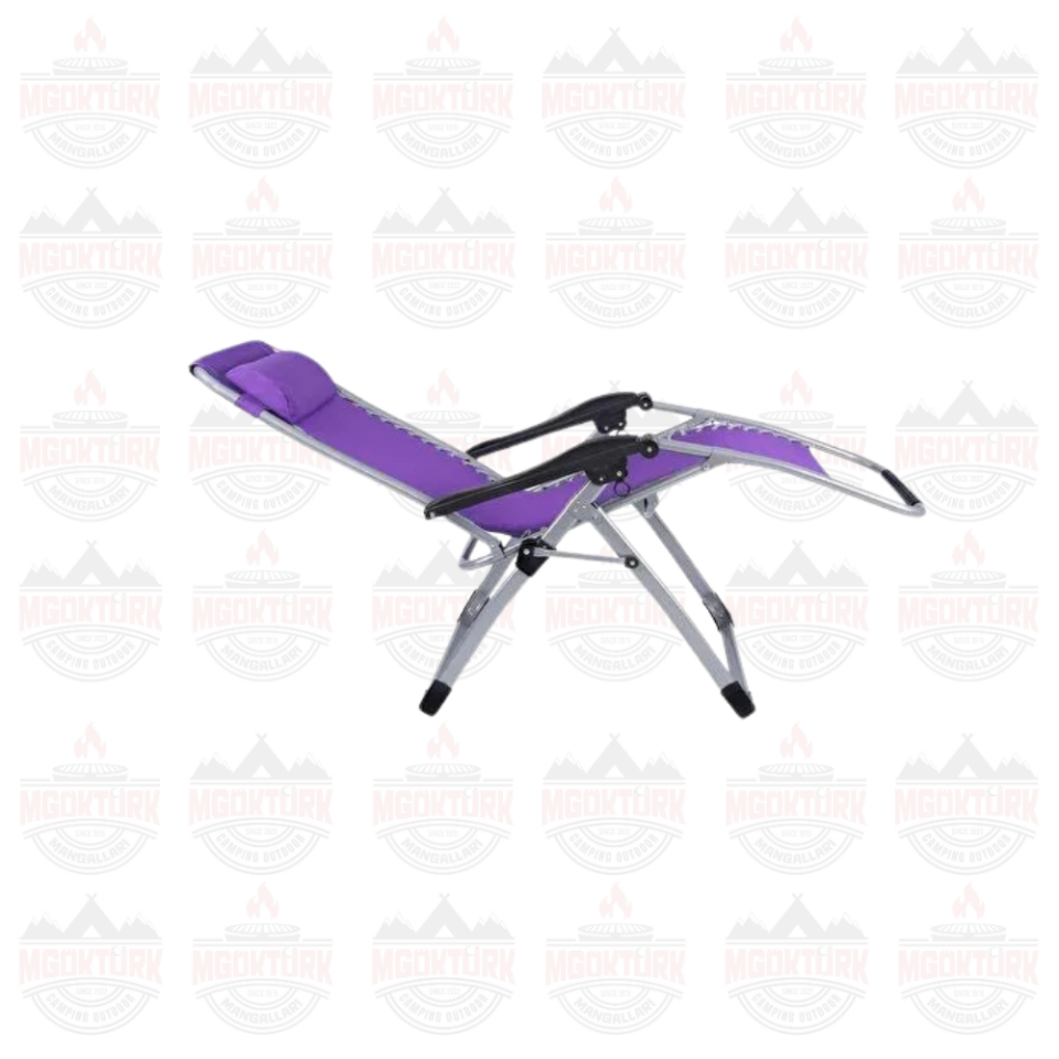 AndOutdoor Teline Katlanır Şezlong
