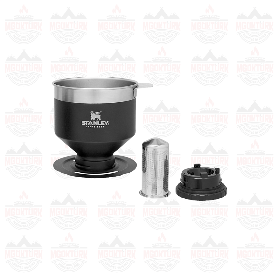 The Perfect-Brew Pour Over Matte Black Pebble 10-09383-030 6939236418232