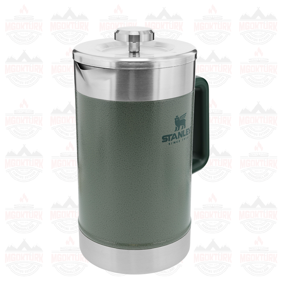 The Stay-Hot French Press 1.4L / 48oz Hammertone Green 10-02888-048 / 6939236418225