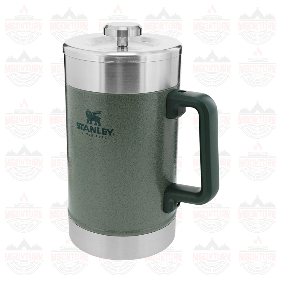The Stay-Hot French Press 1.4L / 48oz Hammertone Green 10-02888-048 / 6939236418225