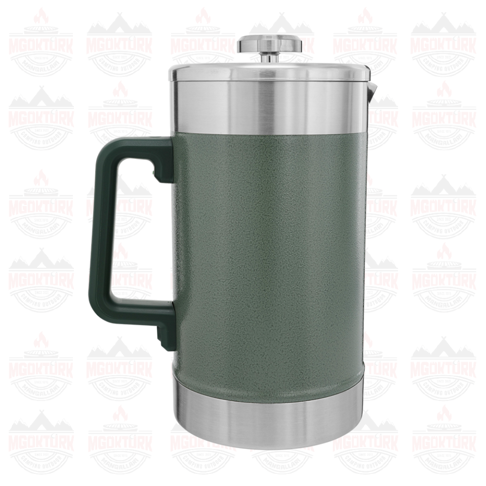 The Stay-Hot French Press 1.4L / 48oz Hammertone Green 10-02888-048 / 6939236418225