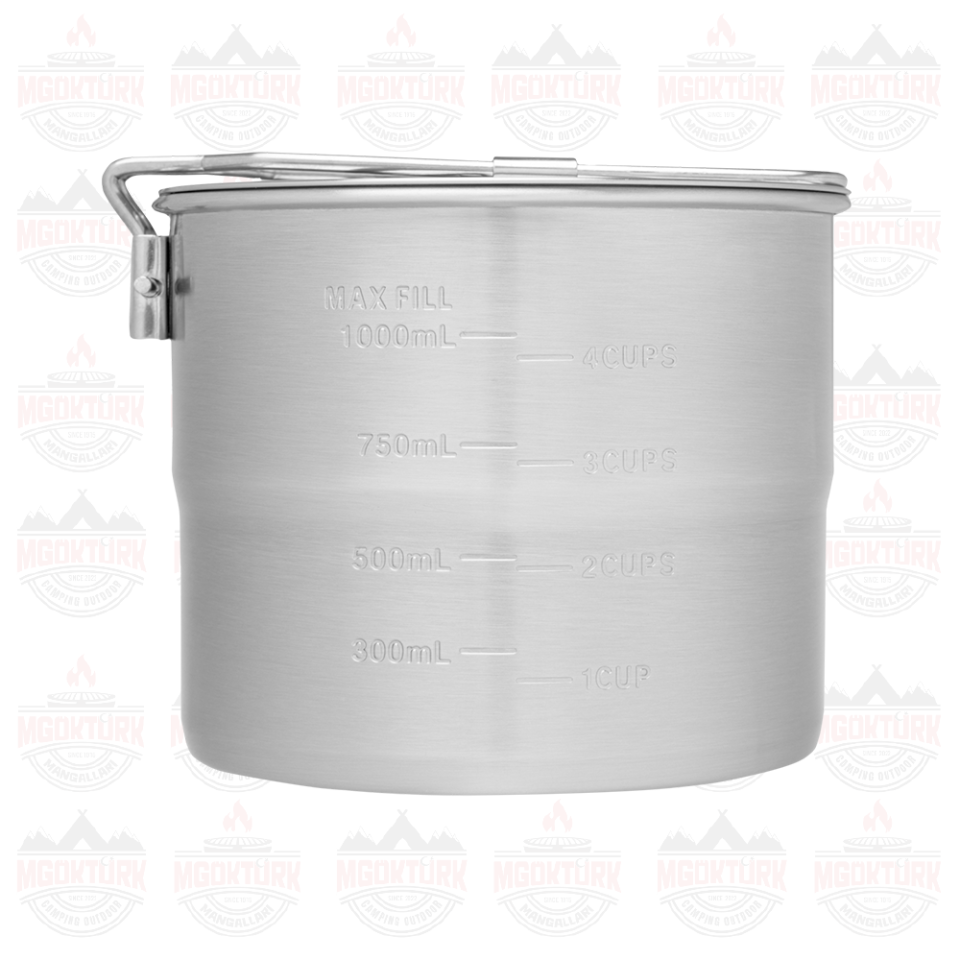 The Stainless Stell Cook Set For Two 1.0L / 1.1QT  Stainless Steel 10-09997-003 / 6939236401043