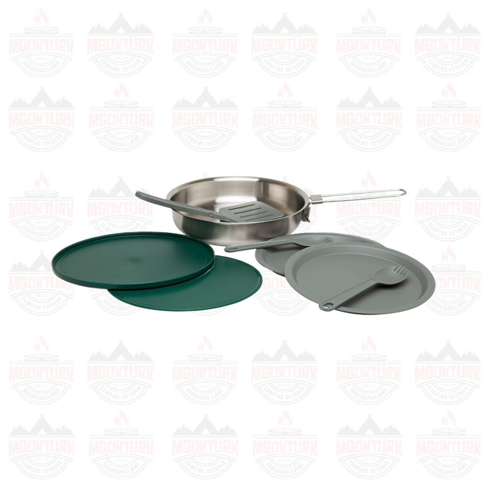 The All-ın One Fry Pan Set .94L / 32oz Stainless Steel 10-02658-013 / 6939236348508