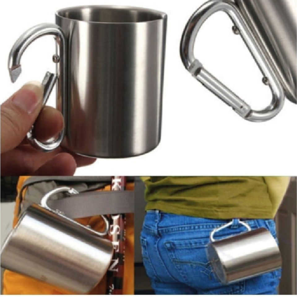 ÇİFT KATMANLI KUPA KARABİNALİ