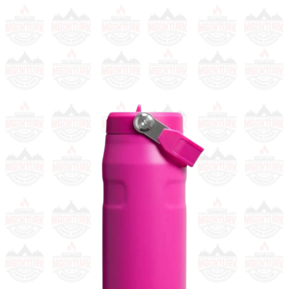 The IceFlow™ Bottle Flip Straw 2.0 0.07L / 24oz Violet Blossom