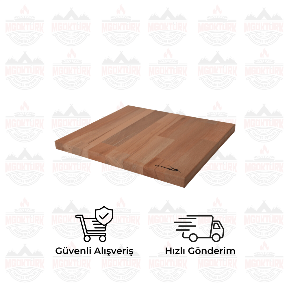AHŞAP KESME TAHTASI 45 x 40 cm