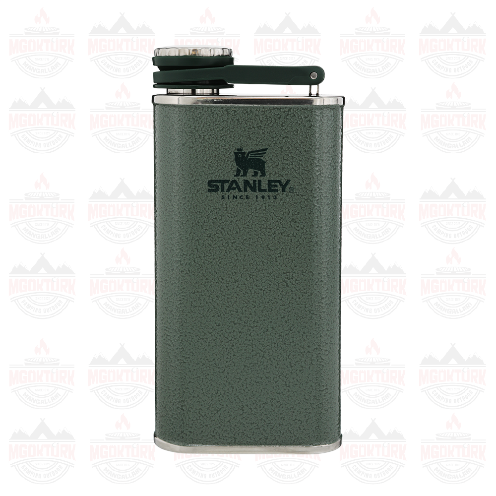 The Easy-Fill Wide Mouth Flask 0.23L / 8oz Hammertone Green 10-00837-126 / 6939236348393