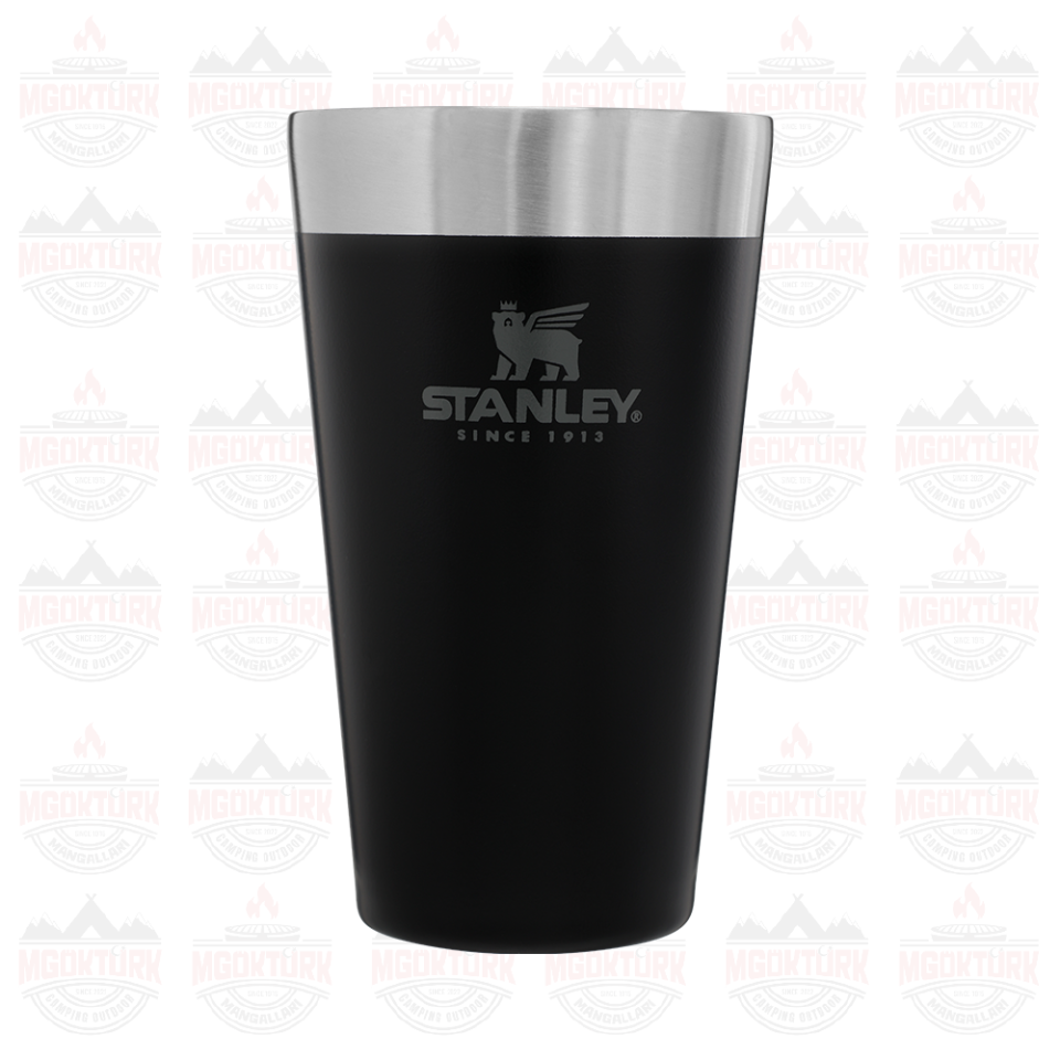 The Stacking Tumbler 0.47L / 16oz Matte Black Pebble