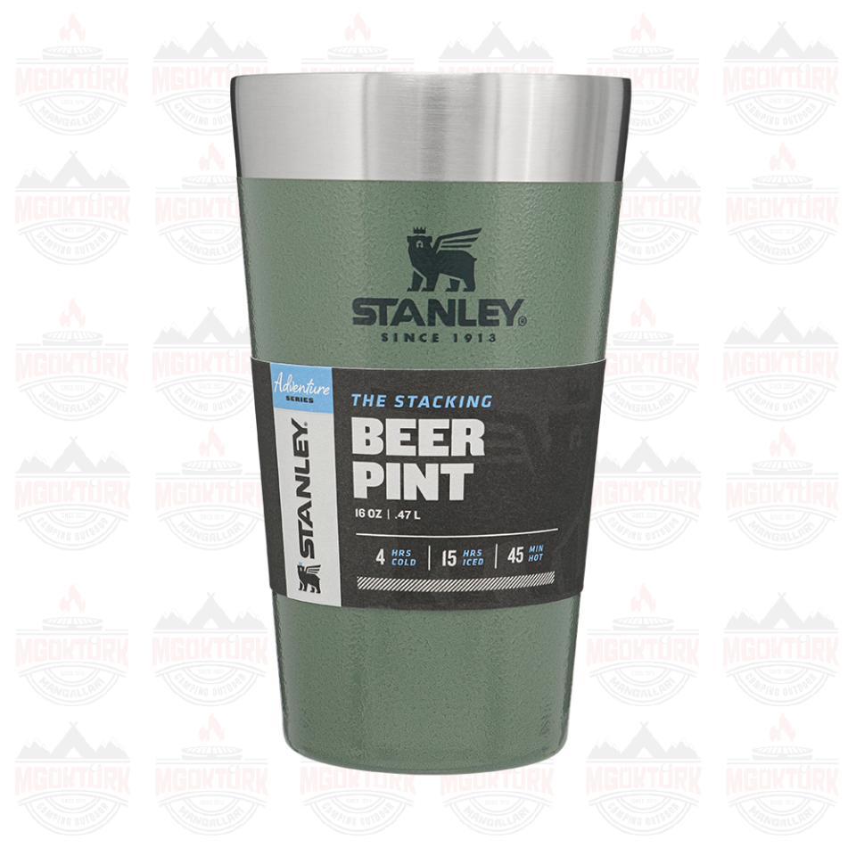The Stacking Tumbler 0.47L / 16oz Hammertone Green