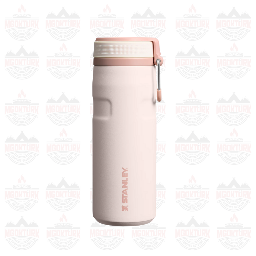 The IceFlow™ Bottle Twist Flip 0.47L / 16oz ROSE QUARTZ