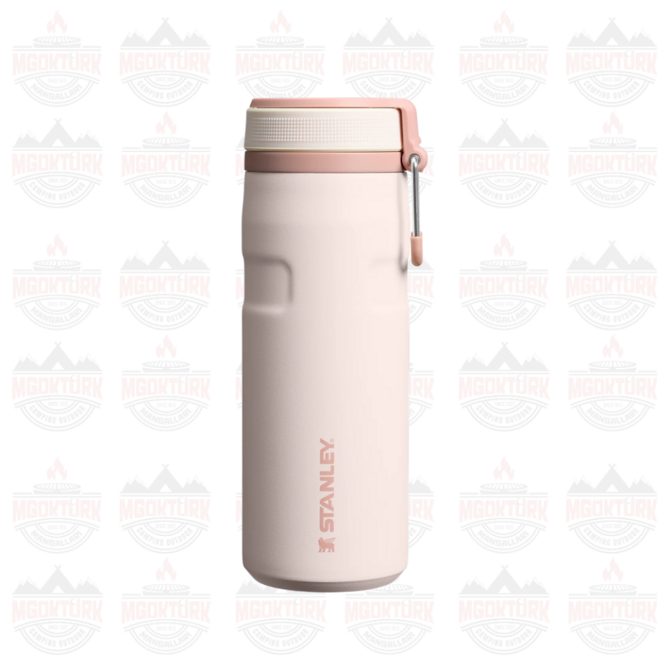 The IceFlow™ Bottle Twist Flip 0.47L / 16oz ROSE QUARTZ