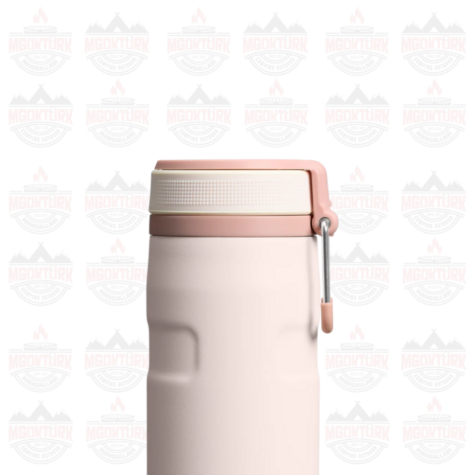 The IceFlow™ Bottle Twist Flip 0.47L / 16oz ROSE QUARTZ