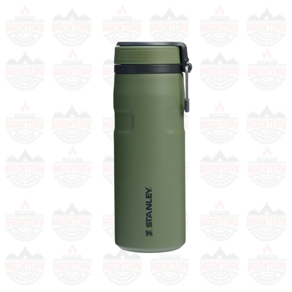 The IceFlow™ Bottle Twist Flip 0.47L / 16oz  Dried Pine