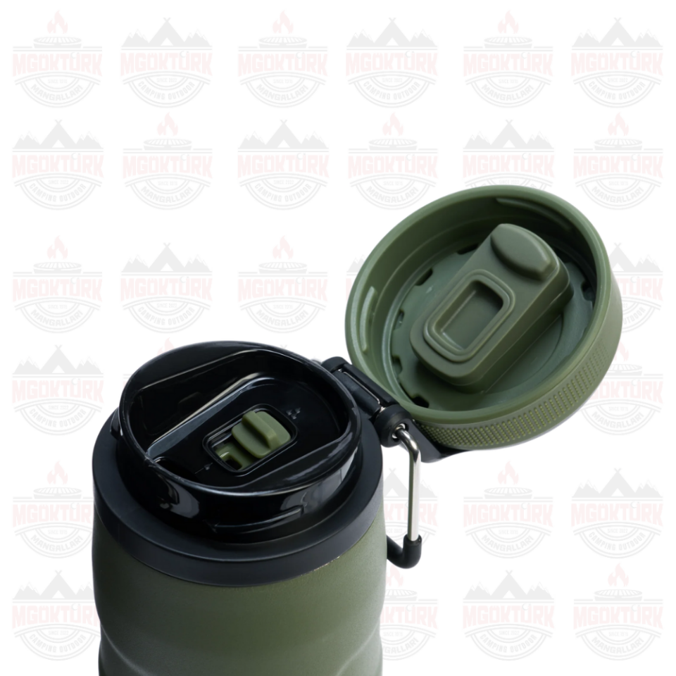 The IceFlow™ Bottle Twist Flip 0.47L / 16oz  Dried Pine