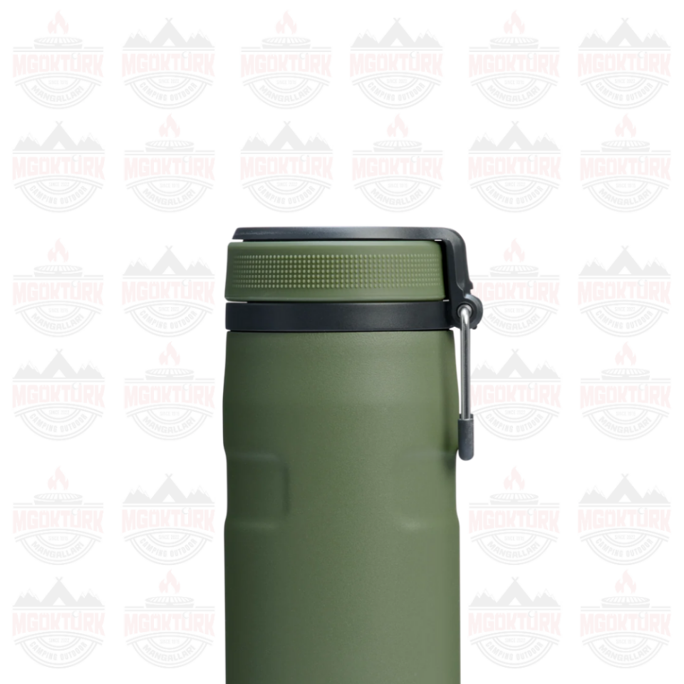 The IceFlow™ Bottle Twist Flip 0.47L / 16oz  Dried Pine