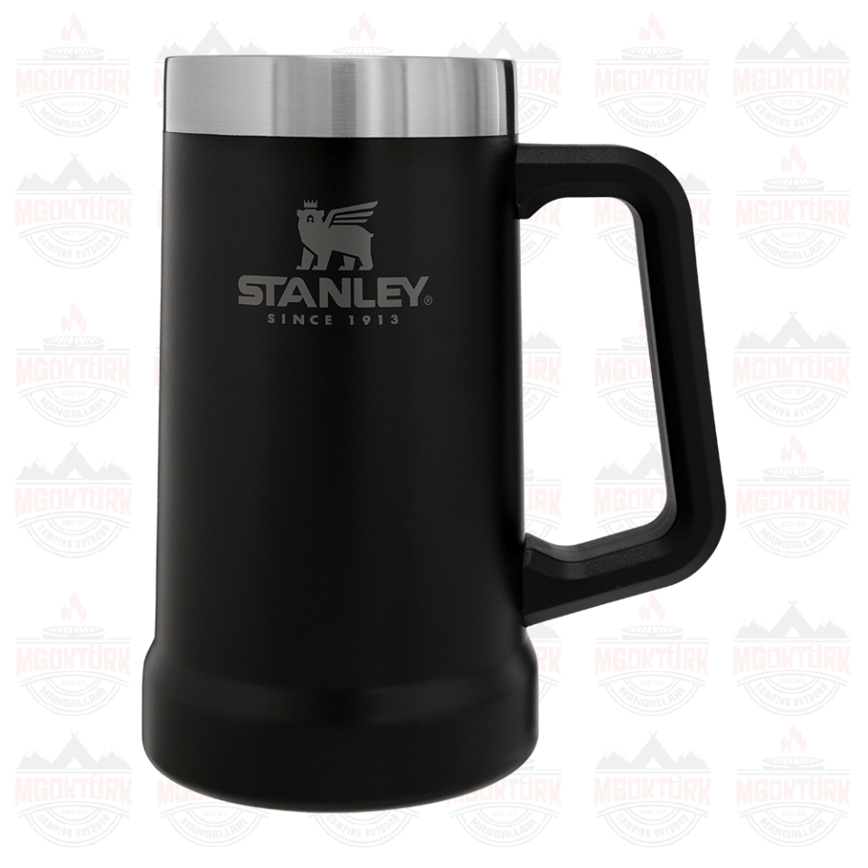 The Big Grip Beer Stein 0.7L / 24oz Matte Black Pebble 10-02874-034 / 6939236348348