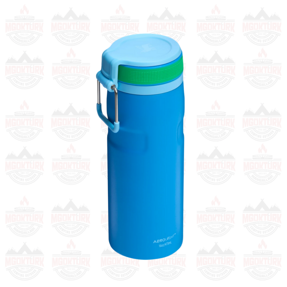 The IceFlow™ Bottle Twist Flip 0.47L / 16oz  Azure