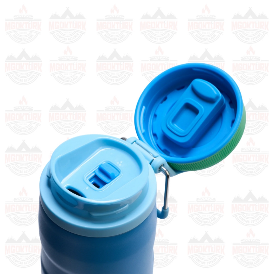 The IceFlow™ Bottle Twist Flip 0.47L / 16oz  Azure