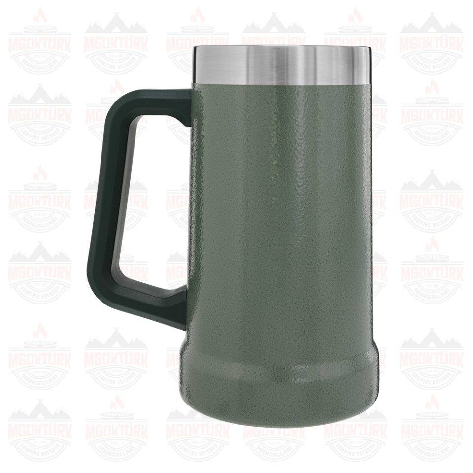 The Big Grip Beer Stein 0.7L / 24oz Hammertone Green 10-02874-033 / 6939236348331