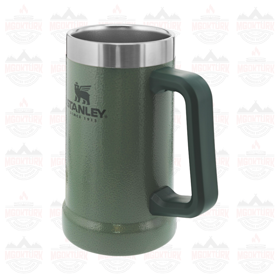 The Big Grip Beer Stein 0.7L / 24oz Hammertone Green 10-02874-033 / 6939236348331