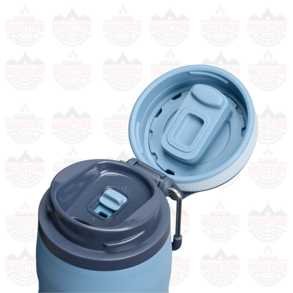 The IceFlow™ Bottle Twist Flip 0.47L / 16oz  Indigo