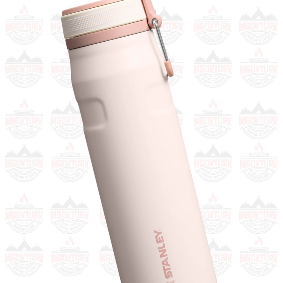 The IceFlow™ Bottle Twist Flip 0.7L / 24oz Rose Quartz