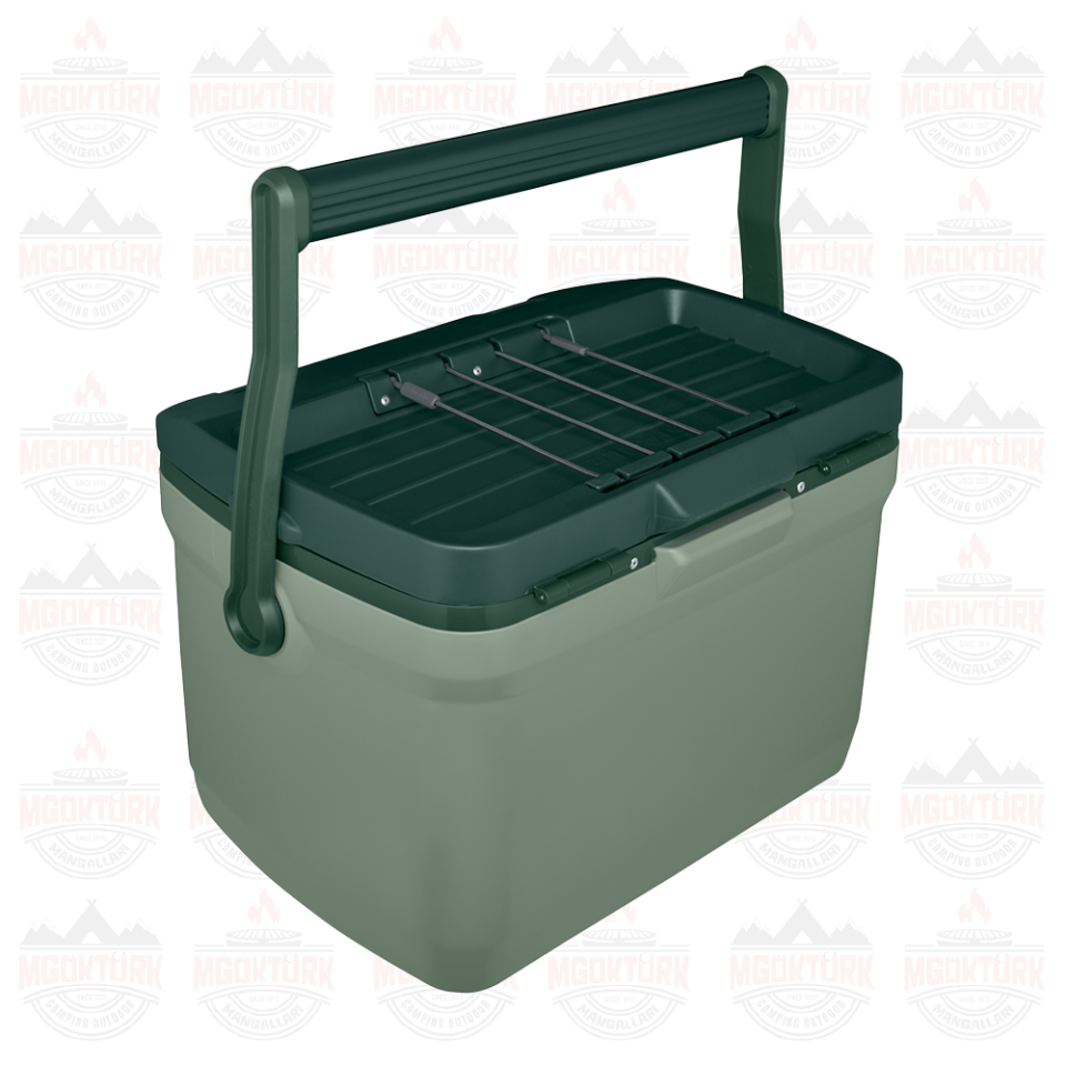 The Easy-Carry Outdoor Cooler 15.1L / 16QT Hammertone Green 10-01623-197 / 6939236432672
