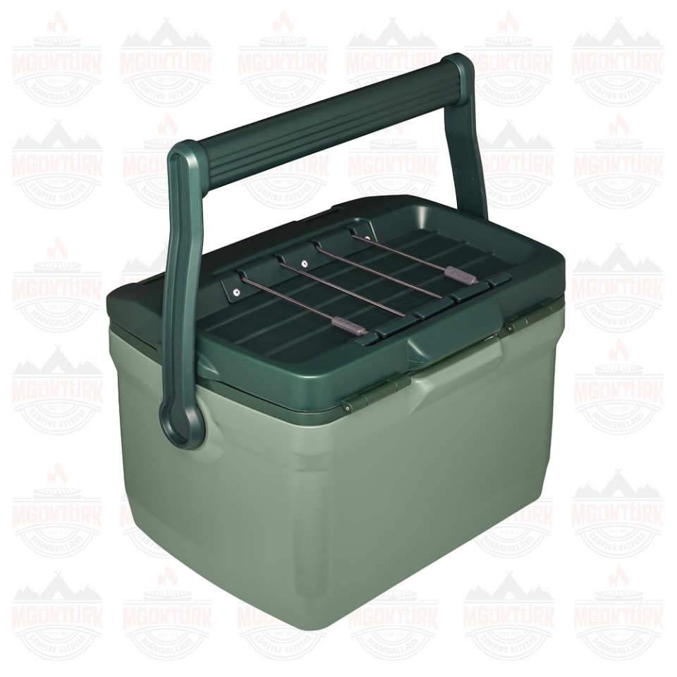 The Easy-Carry Outdoor Cooler 6.6 L / 7QT Hammertone Green 10-01622-147 / 6939236432696
