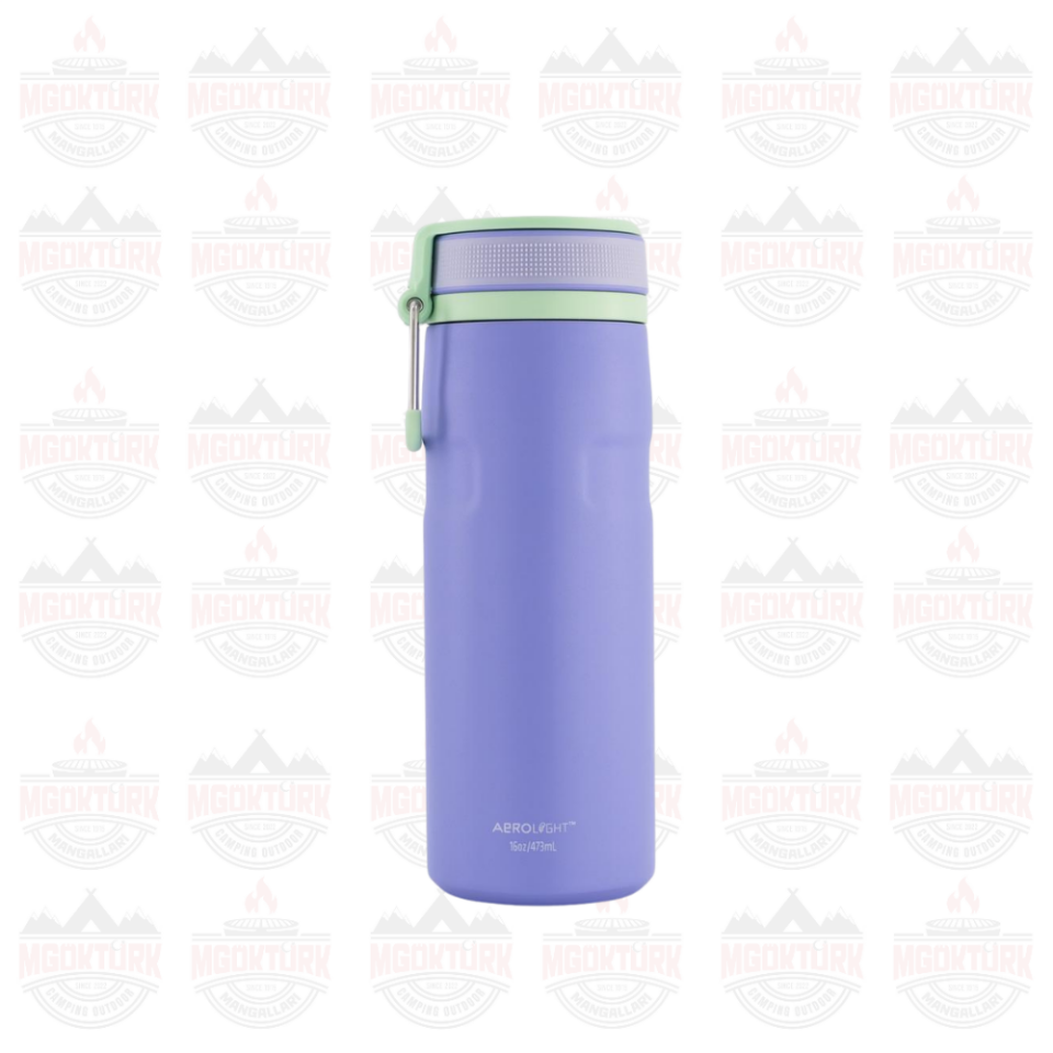 The IceFlow™ Bottle Twist Flip 0.7L / 24oz Hydrangea