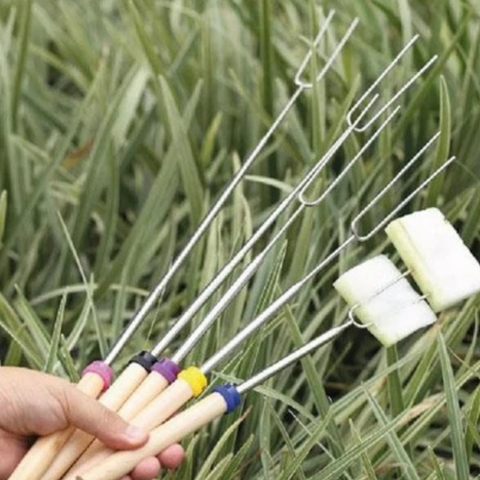 TELESKOBİK BARBEKÜ ÇATALI