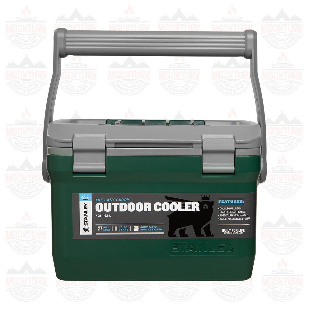 The Easy-Carry Outdoor Cooler 6.6 L / 7QT Stanley Green 10-01622-060 / 6939236370288
