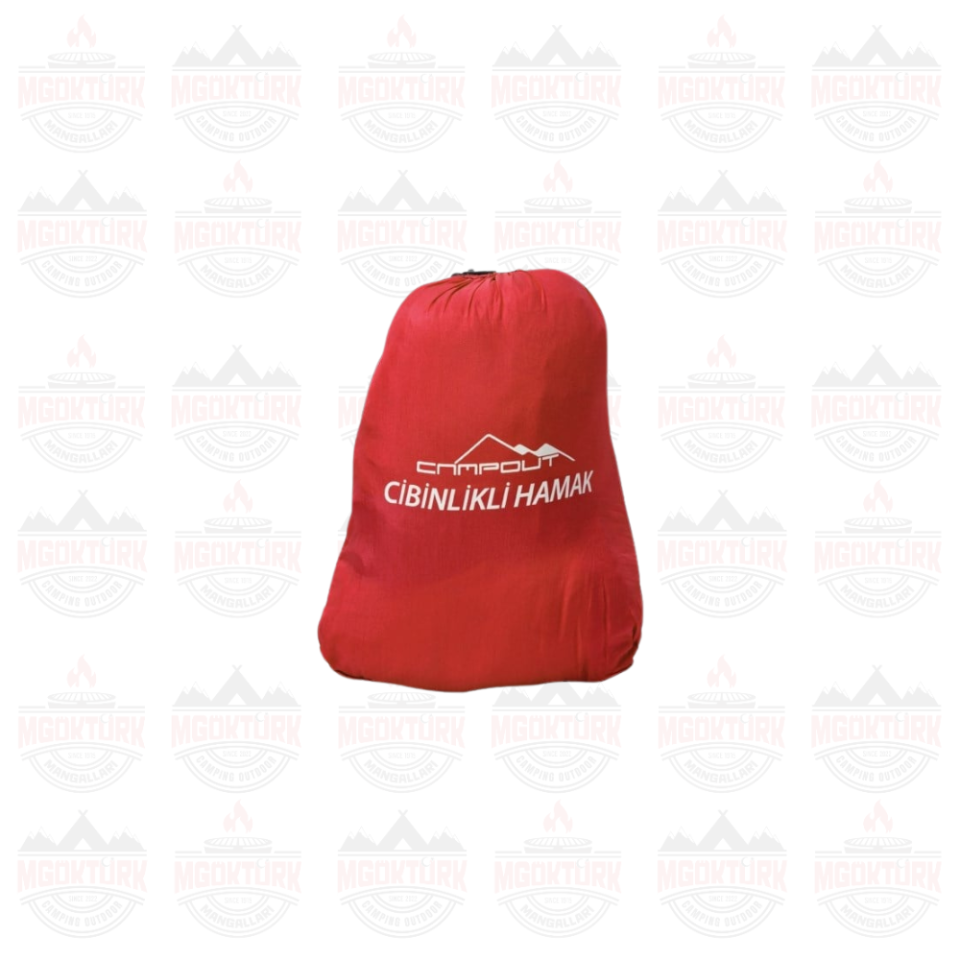 CİBİNLİKLİ HAMAK KIRMIZI
