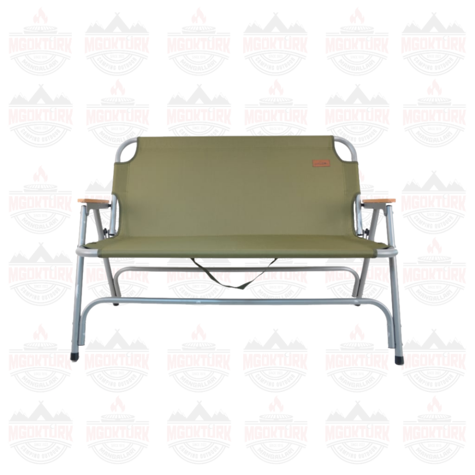 ÇİFT KİŞİLİK KAMP SANDALYESİ YEŞİL