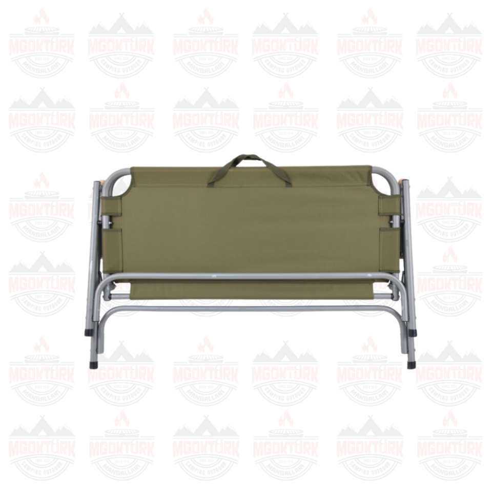 ÇİFT KİŞİLİK KAMP SANDALYESİ YEŞİL