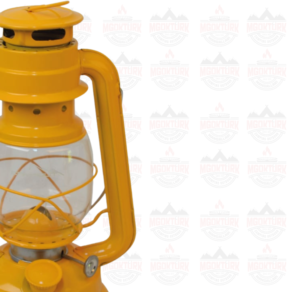 KLASİK GAZ YAĞI LAMBASI SARI