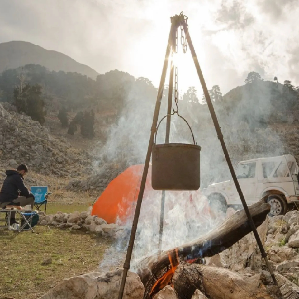 ÜÇ AYAK IZGARA METAL