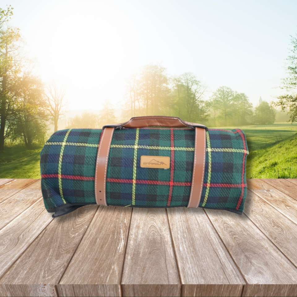 PİKNİK ÖRTÜSÜ BÜYÜK EKOSE YEŞİL