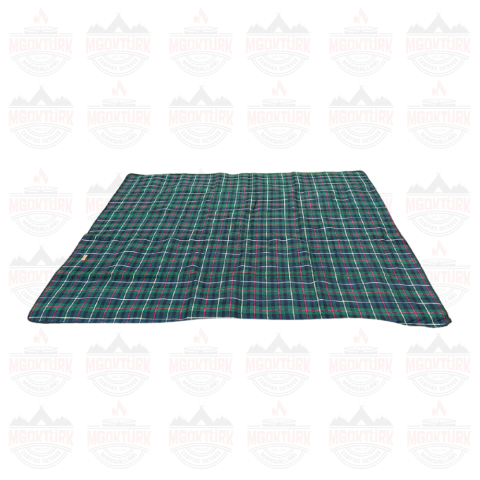 PİKNİK ÖRTÜSÜ BÜYÜK EKOSE YEŞİL